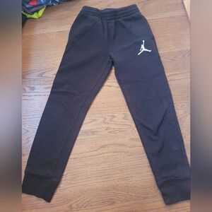 Jordan Kids Black Sweatpants with White Logo And Matching Hoodie